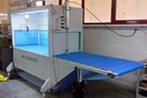 CC008-150-A semi-automatic machinery for bonding with manual conveyor belt 1.5 m.